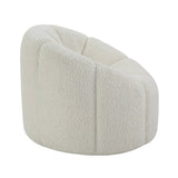Osmash - Silla - Sherpa de Peluche Blanco