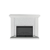 Nysa - Chimenea - Espejos y cristales de imitación - 40"
