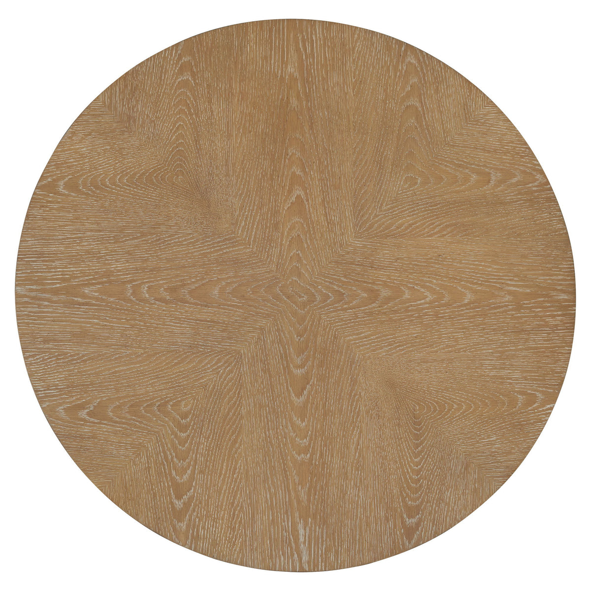 Escape - 3 Piece Occasional Table Set - Glazed Natural Oak / Black Metal Trim