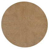 Escape - 3 Piece Occasional Table Set - Glazed Natural Oak / Black Metal Trim