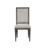 Artesia - Side Chair (Set of 2) - Beige Fabric & Salvaged Natural