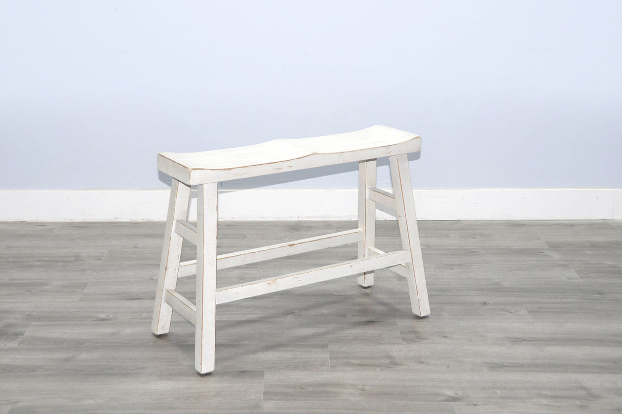 Marina - Bench With Wood Seat