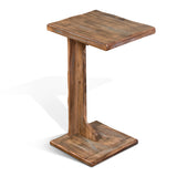 Arizona - Sofa Mate Table - Weathered Brown