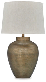Madney - Metal Table Lamp - Antique Gold Finish