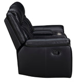 Clayton - Manual Reclining Console Loveseat - Phantom