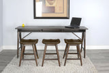 Americana - Console Table With USB Power Pack - Dark Brown