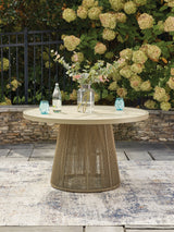 Orchard Beach - Outdoor Dining Table - Beige