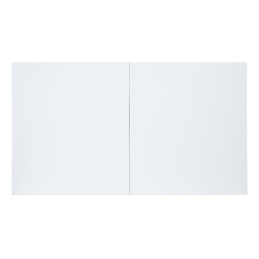 Gallegos - Mesa de comedor con extensión - Blanco Brillante