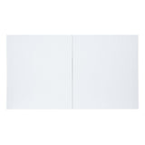 Gallegos - Mesa de comedor con extensión - Blanco Brillante