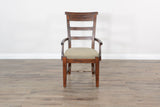 Tuscany - Arm Chair With Cushion Seat - Beige / Vintage Mocha