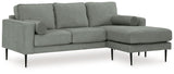 Hazela - Sofa Chaise - Charcoal