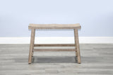 Marina - Bench With Wood Seat