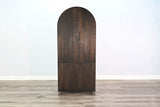 Arched Display Cabinet With Doors