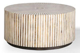 Crossings - Downtown Cocktail Table With 2 End Tables - Amber