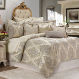 Bennett - 10-Piece King Comforter Set - Champagne