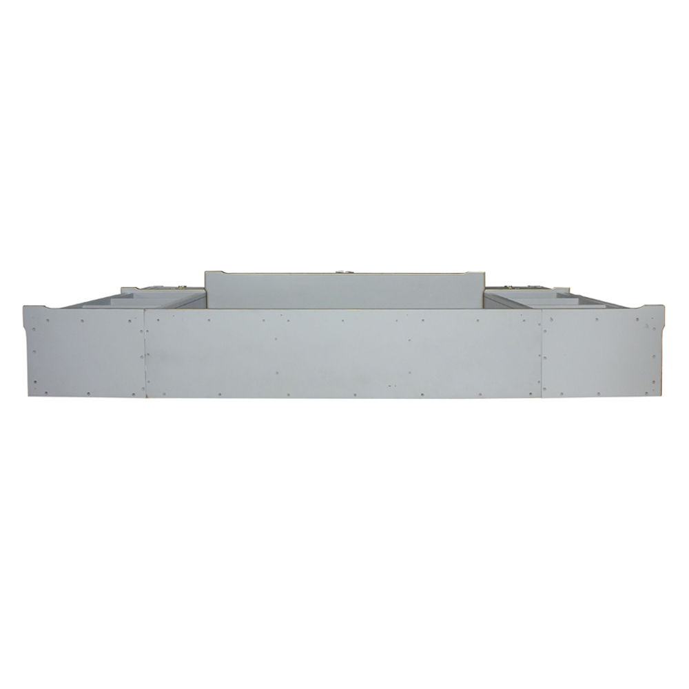 Mueble - Centro de entretenimiento Marchese - Acabado gris perla