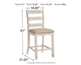Skempton - Upholstered Barstool (Set of 2) - White