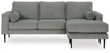 Hazela - Sofa Chaise - Charcoal