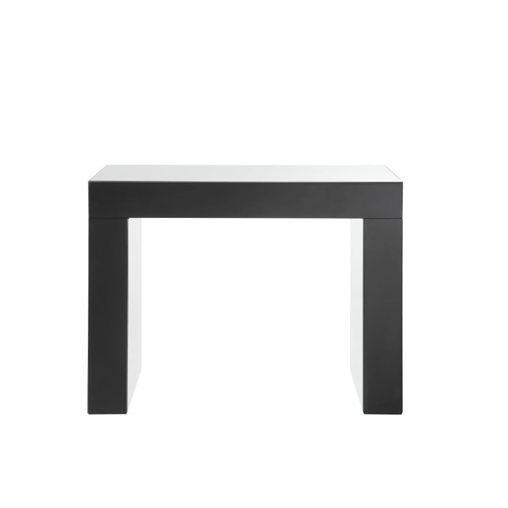 Nysa - 31" Vanity Desk - Mirrored & Faux Crystals