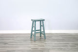 Marina - Stool With Wood Seat (Set of 2)