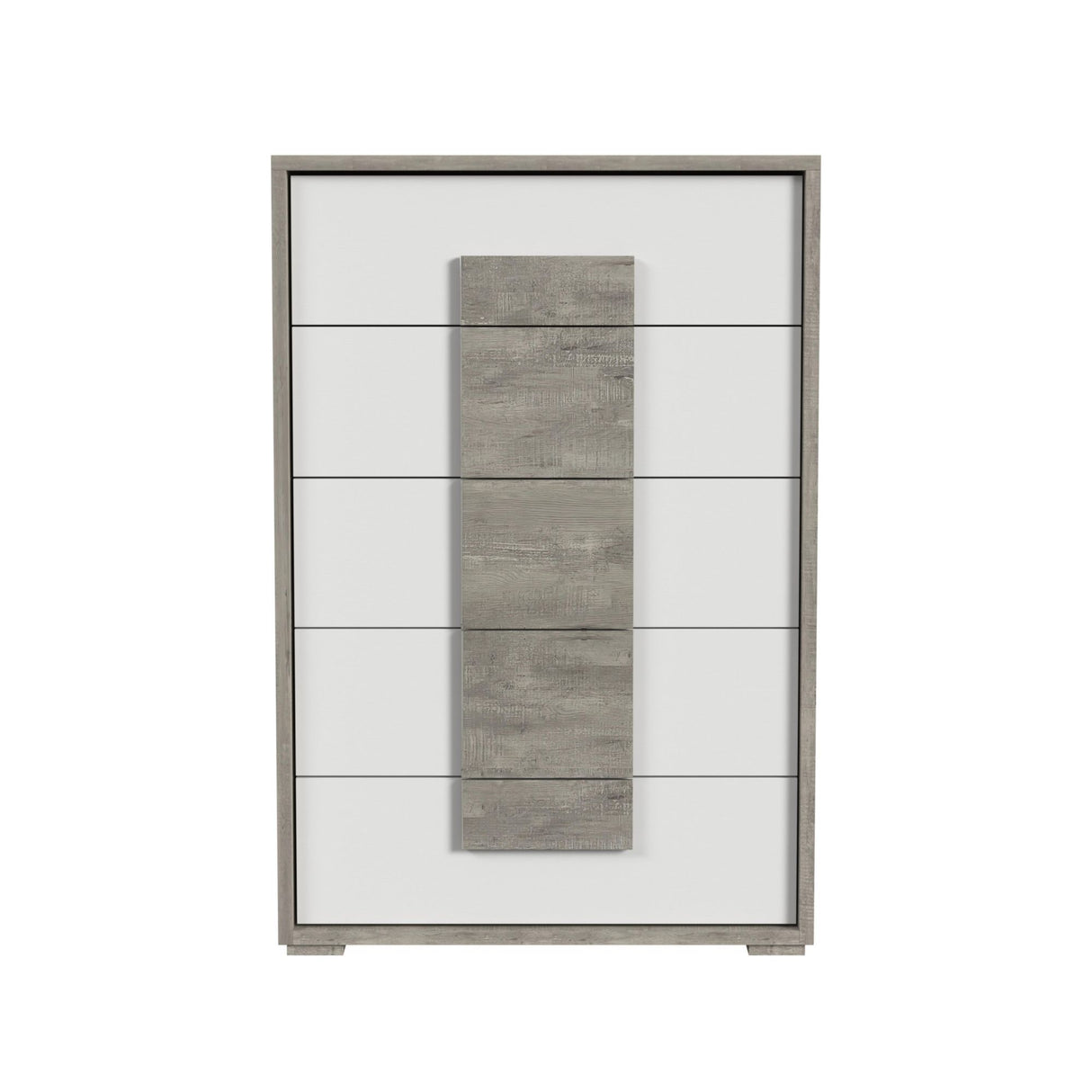 San Matteo - 5-Drawer Chest - Gray
