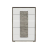 San Matteo - 5-Drawer Chest - Gray