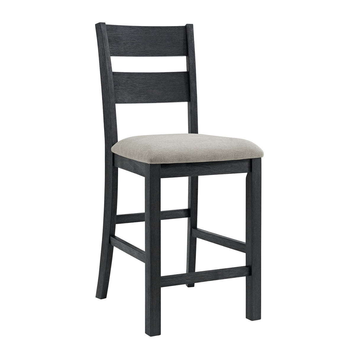 García - Juego de comedor de 5 piezas con mesa y 4 sillas - Negro