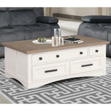 Americana Modern - Cocktail Table With Lift Top - Cotton