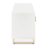 Palm Gate - Media Cabinet - Cloud White