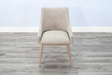 Olivia - Lowback Cushioned Dining Chair (Set of 2) - Wheat