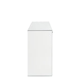 Nysa - Vanity Desk - Mirrored & Faux Crystals