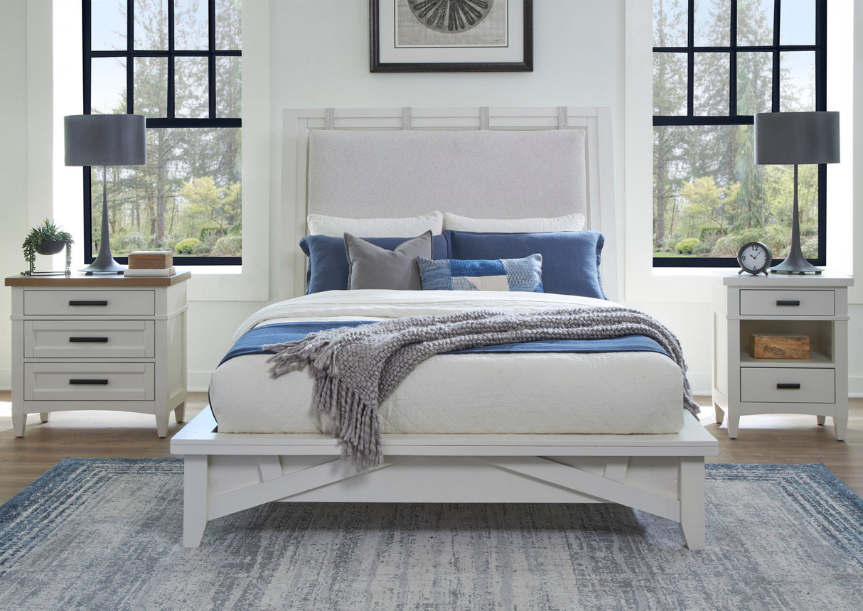 Americana Modern Bedroom - 9 Drawer Dresser - Cotton alternate view 3