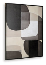 Kesleigh - Black / White - Wall Art