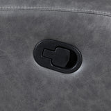 Gaston - Sofá Reclinable Manual - Gris