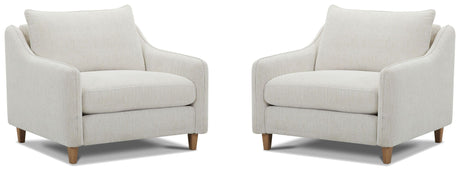 Vogue - Chair (Set of 2) - Farlo Chalk