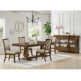 Phillipe - Mesa de Comedor con Extensión de 18" - Cerezo