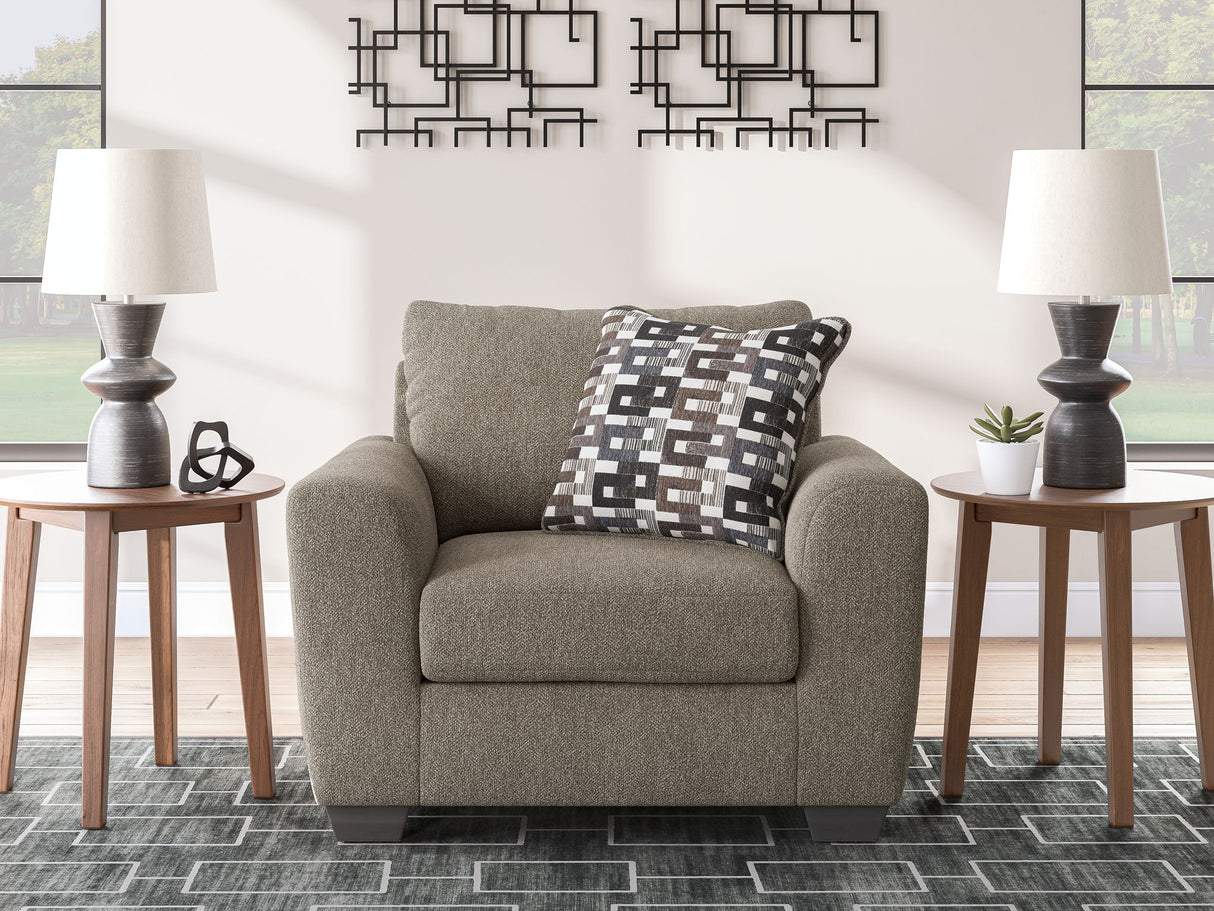 Triston-Peaks - Sillón y medio - Gamuza