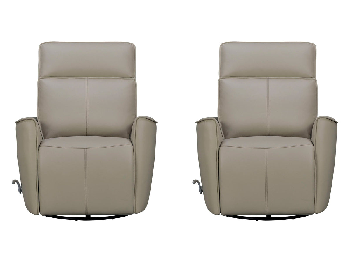 Roxy - Sillón reclinable giratorio manual y deslizante