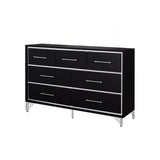 Ava - 7 Drawer Dresser - Ebony