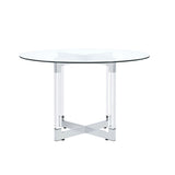 Zurich - Round Dining Table Complete - White