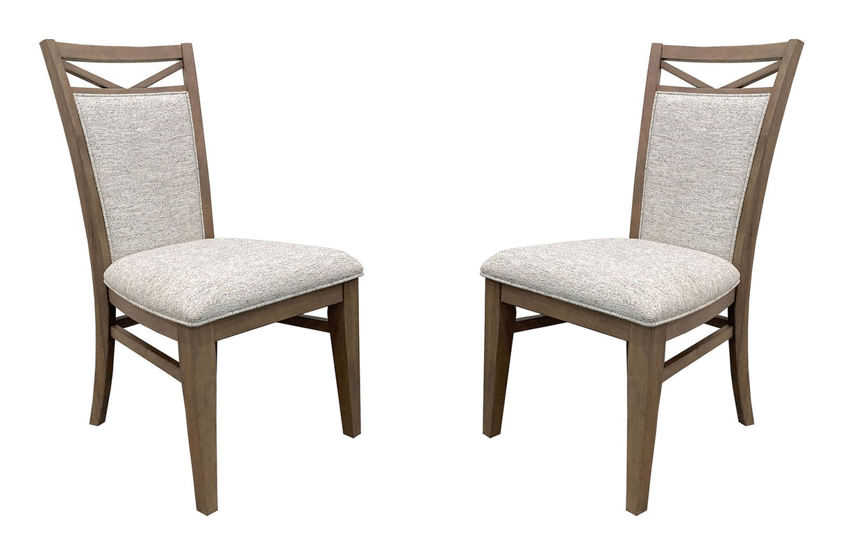 Americana Modern Dining - Upholstered Dining Chair (Set of 2) - Cotton White alternate view 2