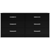 Finch - Six Drawer Dresser - 29'' Height - Black
