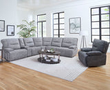 Gladiator - 6 Piece Modular Power Reclining Sectional
