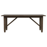 Matisse - Rectangular Wood Dining Table - Dark Brown