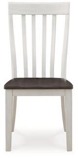 Darborn - Dining Room Side Chair (Set of 2) - Gray / Brown