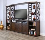 Homestead - Mueble para TV de 66" - Hoja de Tabaco