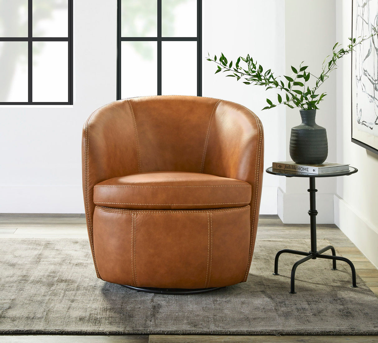 Barolo - Sillón giratorio Club