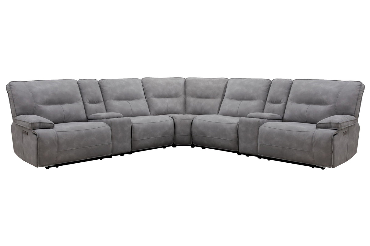 Gladiator - 6 Piece Modular Power Reclining Sectional