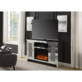 Noralie - Mueble de TV con chimenea