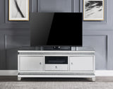 Lotus - Mueble de TV - Espejado y Cristales Sintéticos